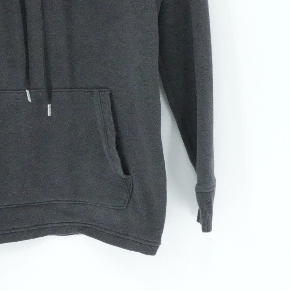 Athleta Hoodie Womens Small Charcoal Gray Funnel Neck Kangaroo Pocket - Picture 7 of 16